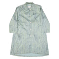 CLAUDE HAVREY Womens Trench Coat Green L