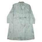 CLAUDE HAVREY Womens Trench Coat Green L