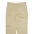 DICKIES Chino Mens Trousers Beige Regular Straight W36 L29