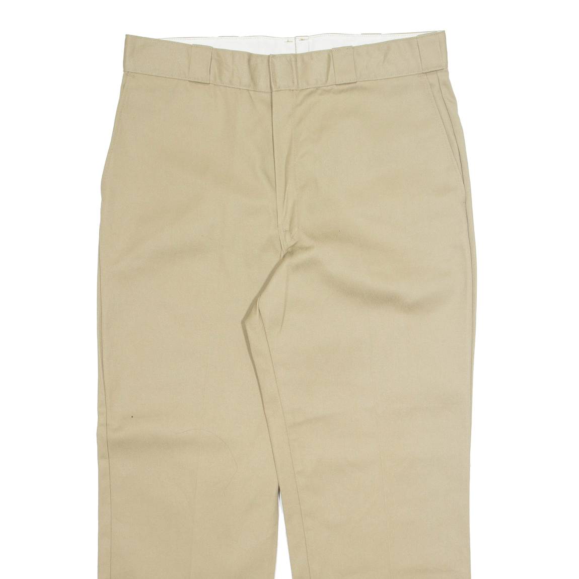 DICKIES Chino Mens Trousers Beige Regular Straight W36 L29
