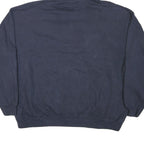 NFL Mens Navy Blue Cotton Blend Hoodie XL Classic Pullover Sportswear