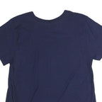 CHAMPION Mens Navy Blue Graphic T-Shirt M Short Sleeve Crew Neck Cotton