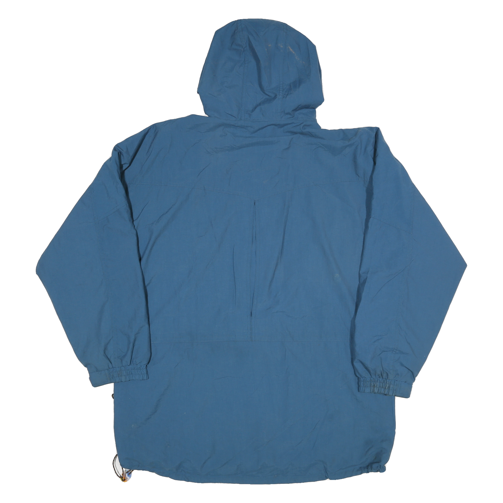 HELLY HANSEN Mens Blue & Purple Outdoor Jacket L Polyester Blend Pullover Zip