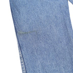 WRANGLER Mens Regular Fit Blue Denim Classic Jeans W33 L30 Zip Cotton