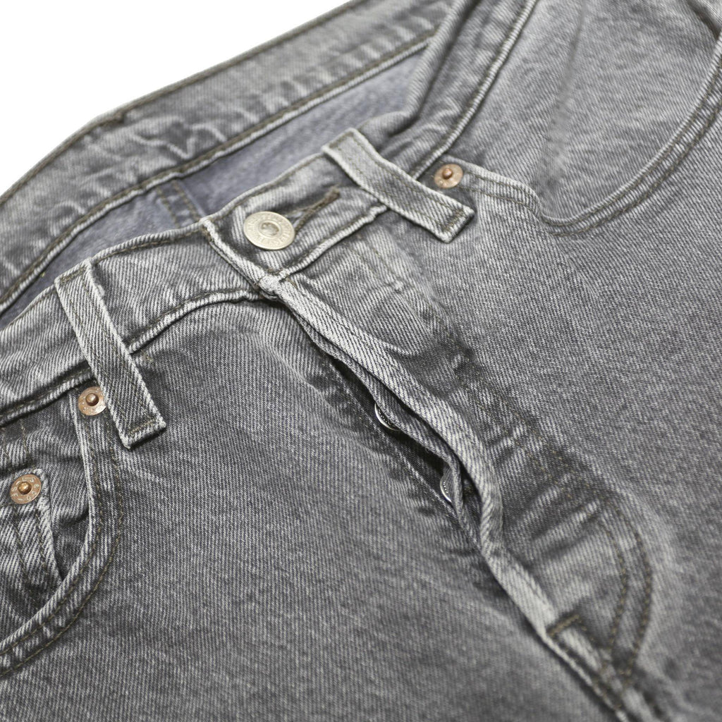 LEVI'S 501 Womens Jeans Regular Straight Denim Dark W27 L26 Button Closure