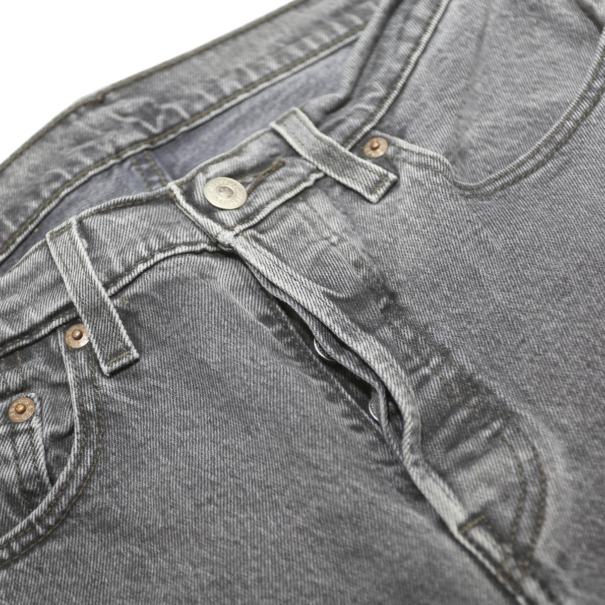 LEVI'S 501 Womens Jeans Regular Straight Denim Dark W27 L26 Button Closure