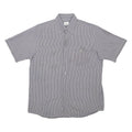 LACOSTE Mens Shirt Grey Check M