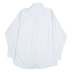 MICHAEL KORS Mens Shirt Blue Gingham Long Sleeve L