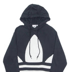 ADIDAS ORIGINALS Mens Black Hoodie XS