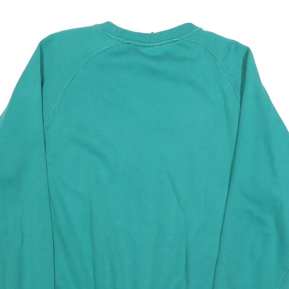 UMBRO Womens Blue Crew Neck M Sweatshirt Cotton Blend Casual Pullover