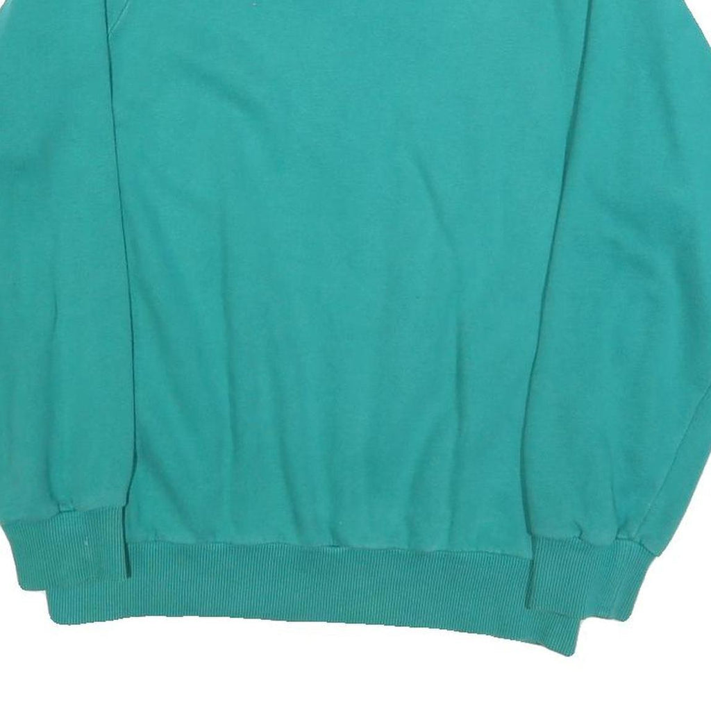 UMBRO Womens Blue Crew Neck M Sweatshirt Cotton Blend Casual Pullover