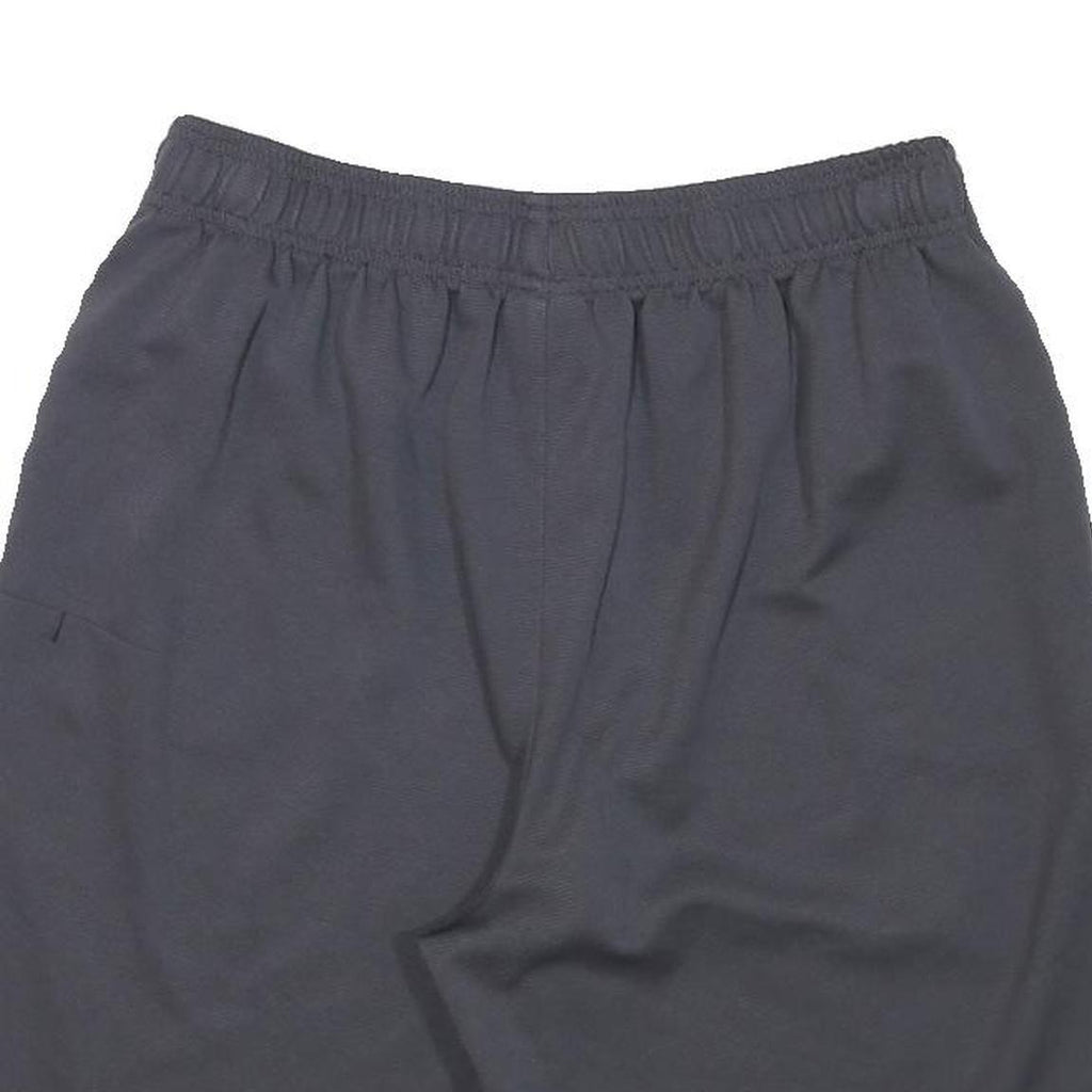 REEBOK Mens Black & Yellow Sports Polyester Blend Casual Shorts M W30