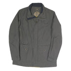 KILMANOCK Womens Grey Outdoor Jacket M Polyester Blend Woven Plain Zip Closure