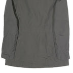KILMANOCK Womens Grey Outdoor Jacket M Polyester Blend Woven Plain Zip Closure