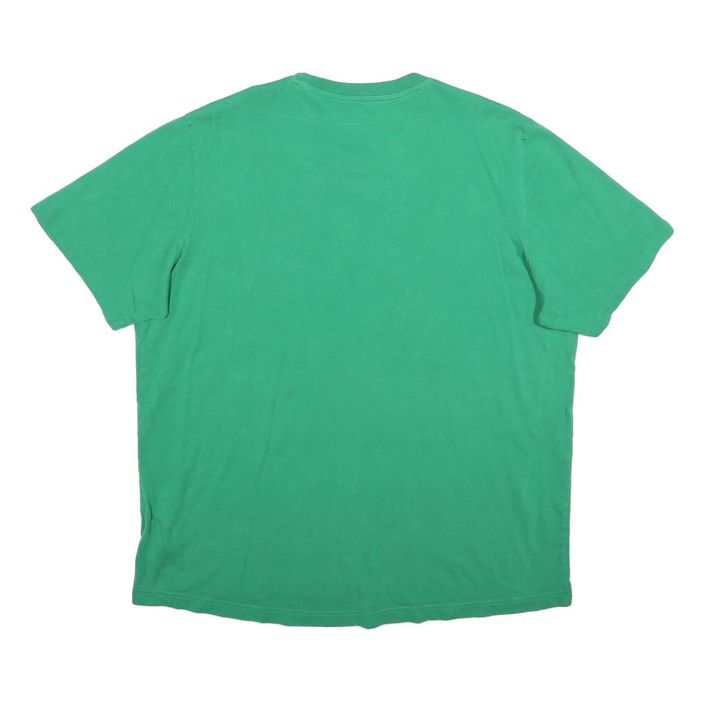 ADIDAS Mens Green Mexico Graphic T-Shirt XL Short Sleeve Crew Neck Cotton Blend