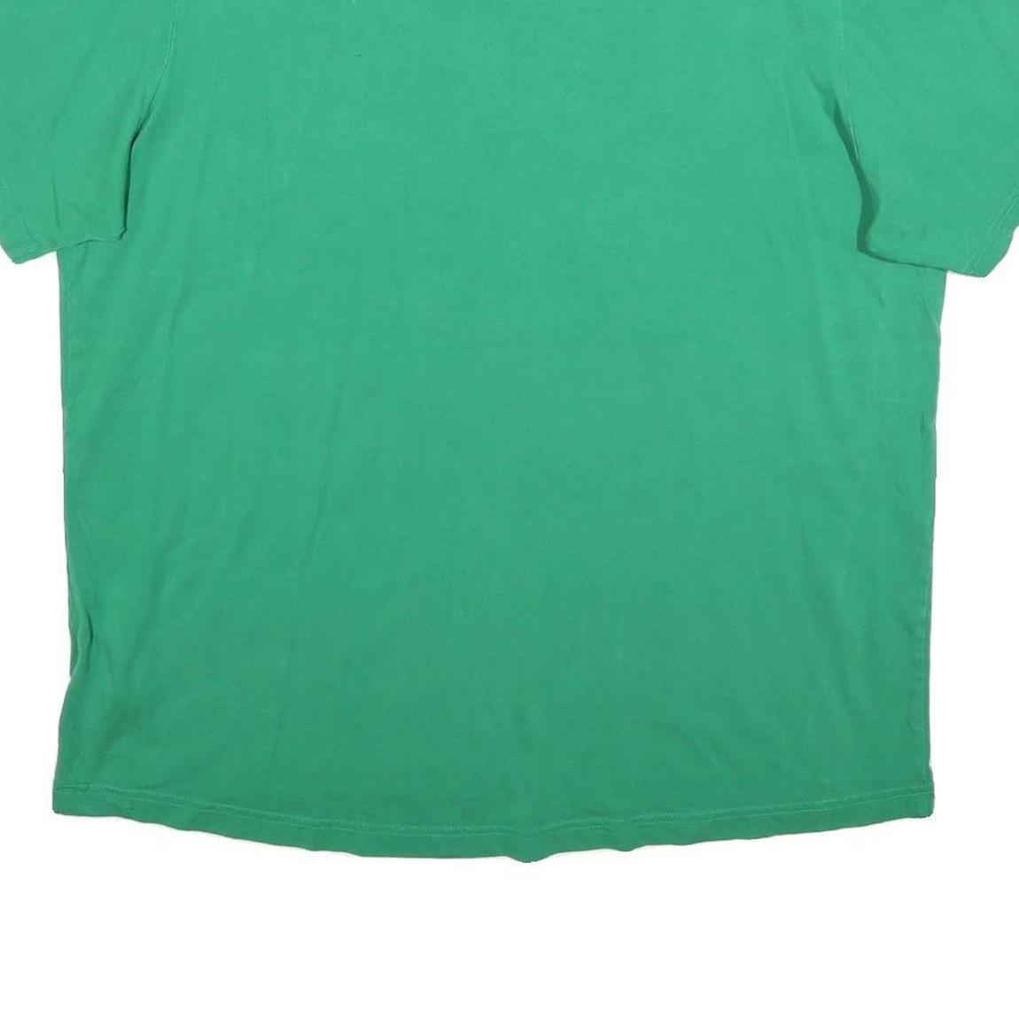 ADIDAS Mens Green Mexico Graphic T-Shirt XL Short Sleeve Crew Neck Cotton Blend