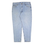 CARHARTT Mens Jeans Blue Regular Straight Denim Light W40 L32 Classic Cotton