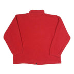 ST JOHN'S BAY Womens Red Jacket XL Polyester Plain Zip Casual Outerwear