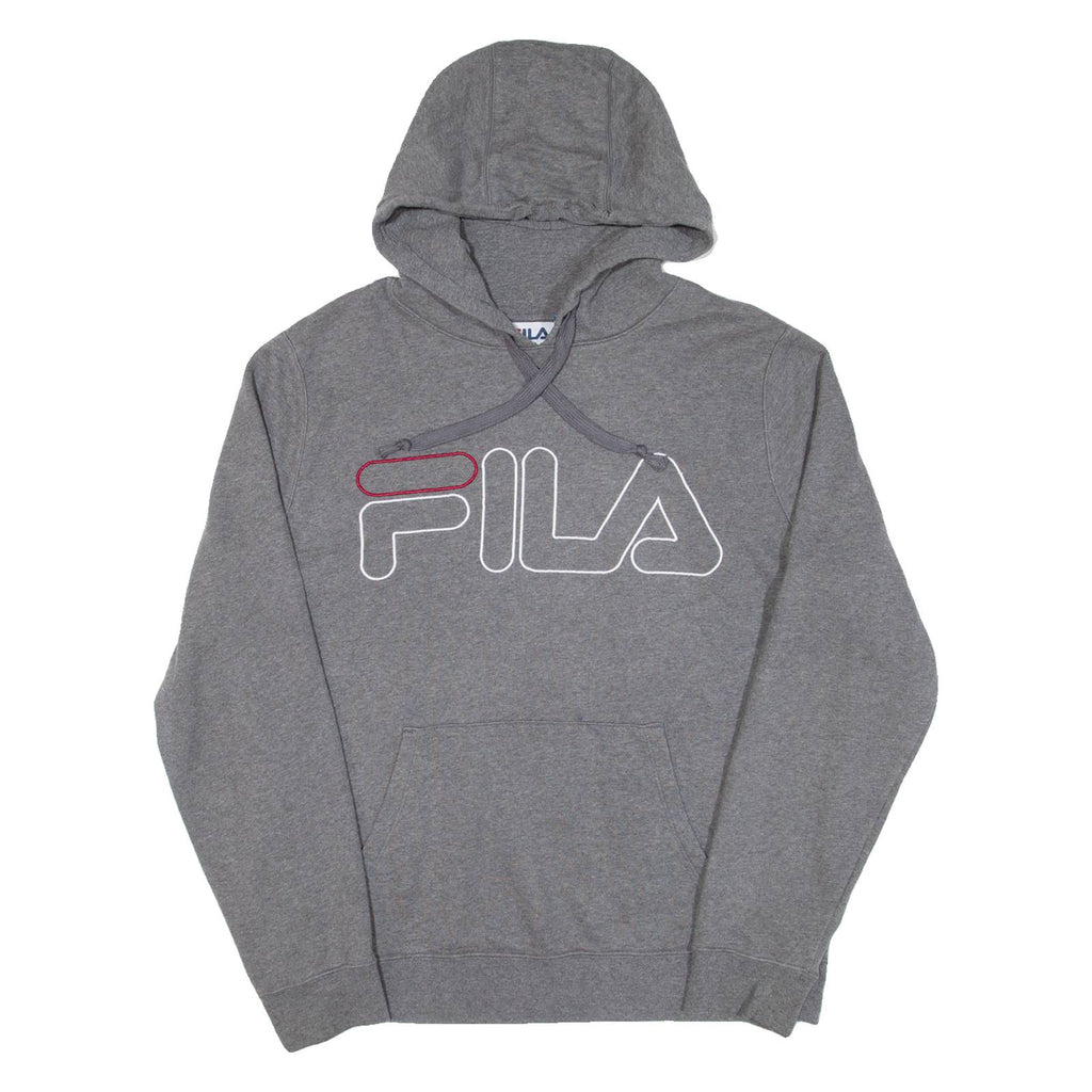 FILA Mens Grey Hoodie S