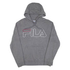 FILA Mens Grey Hoodie S