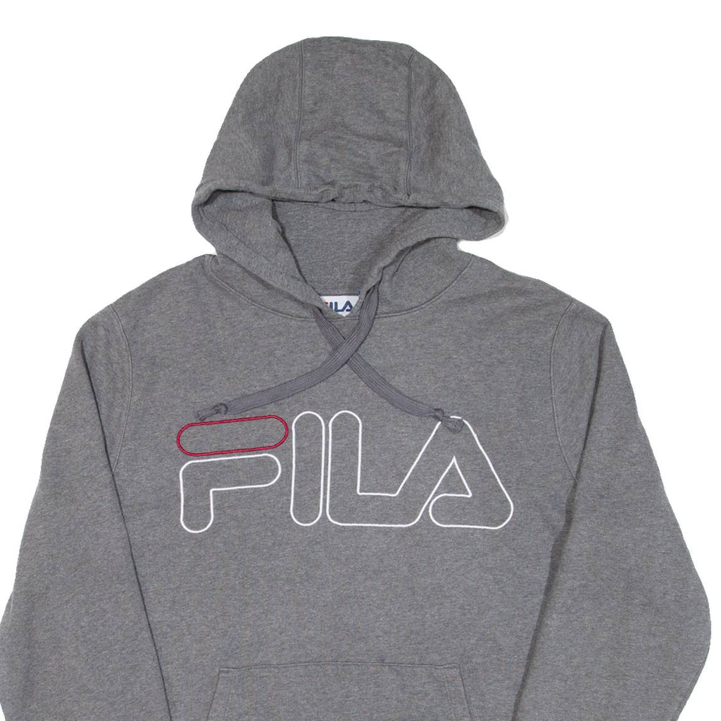 FILA Mens Grey Hoodie S