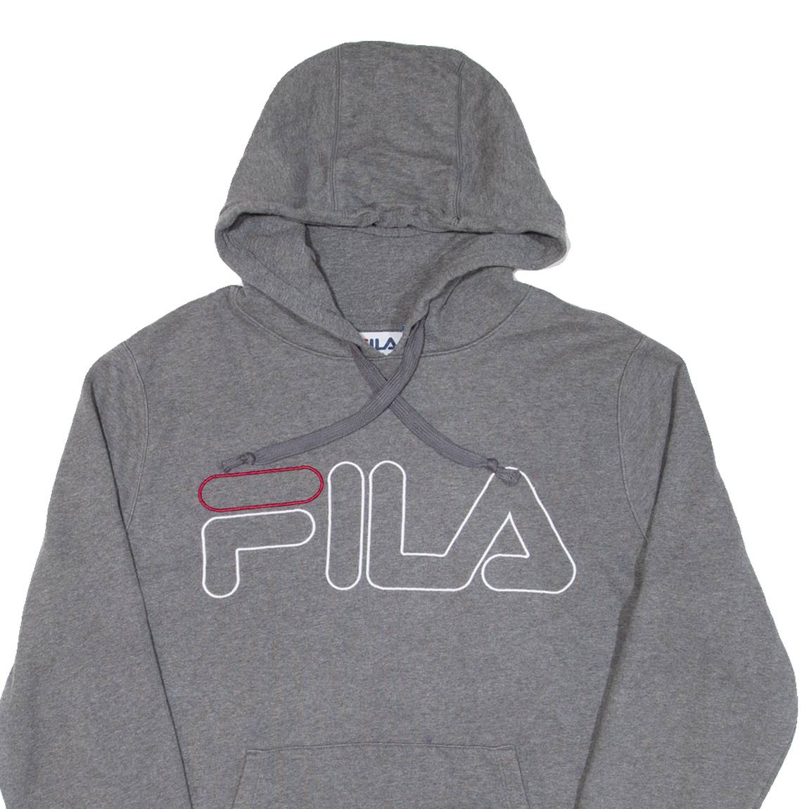 FILA Mens Grey Hoodie S