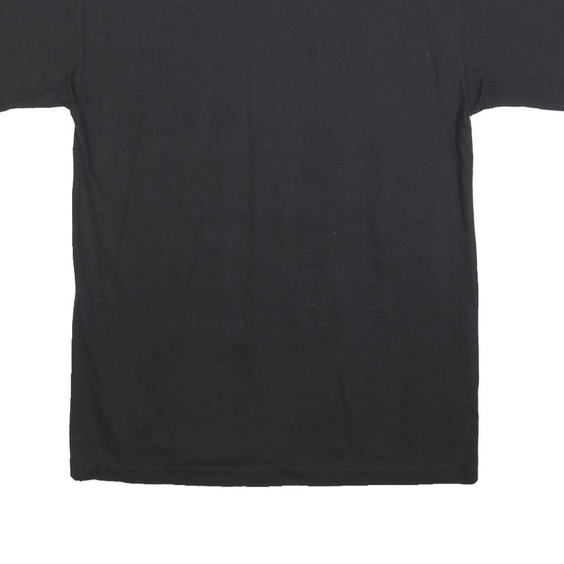 NFL Mens Black Super Bowl XLV Graphic T-Shirt M Short Sleeve Crew Neck Retro