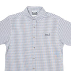 JACK WOLFSKIN Womens Shirt Grey Check XS