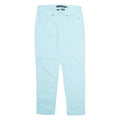 CALVIN KLEIN JEANS Crop Womens Trousers Blue Regular Tapered W26 L26