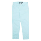 CALVIN KLEIN JEANS Crop Womens Trousers Blue Regular Tapered W26 L26