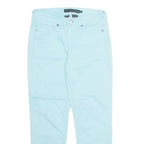 CALVIN KLEIN JEANS Crop Womens Trousers Blue Regular Tapered W26 L26