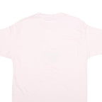 HANES Mens White A Change Of Heart Graphic T-Shirt L Short Sleeve Crew Neck