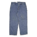 CARHARTT Mens Jeans Blue Relaxed Loose Denim Medium W38 L30 Workwear Casual