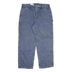 CARHARTT Mens Jeans Blue Relaxed Loose Denim Medium W38 L30 Workwear Casual