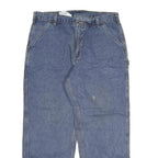 CARHARTT Mens Jeans Blue Relaxed Loose Denim Medium W38 L30 Workwear Casual