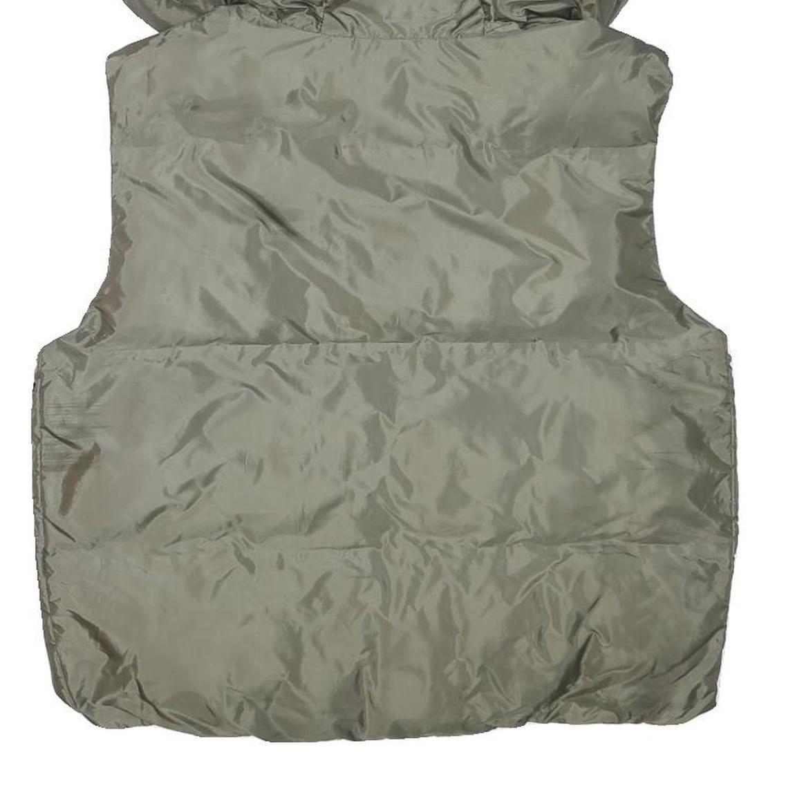 ZARA Womens Green Hooded Puffer Jacket XS Polyester Blend Zip Plain Casual