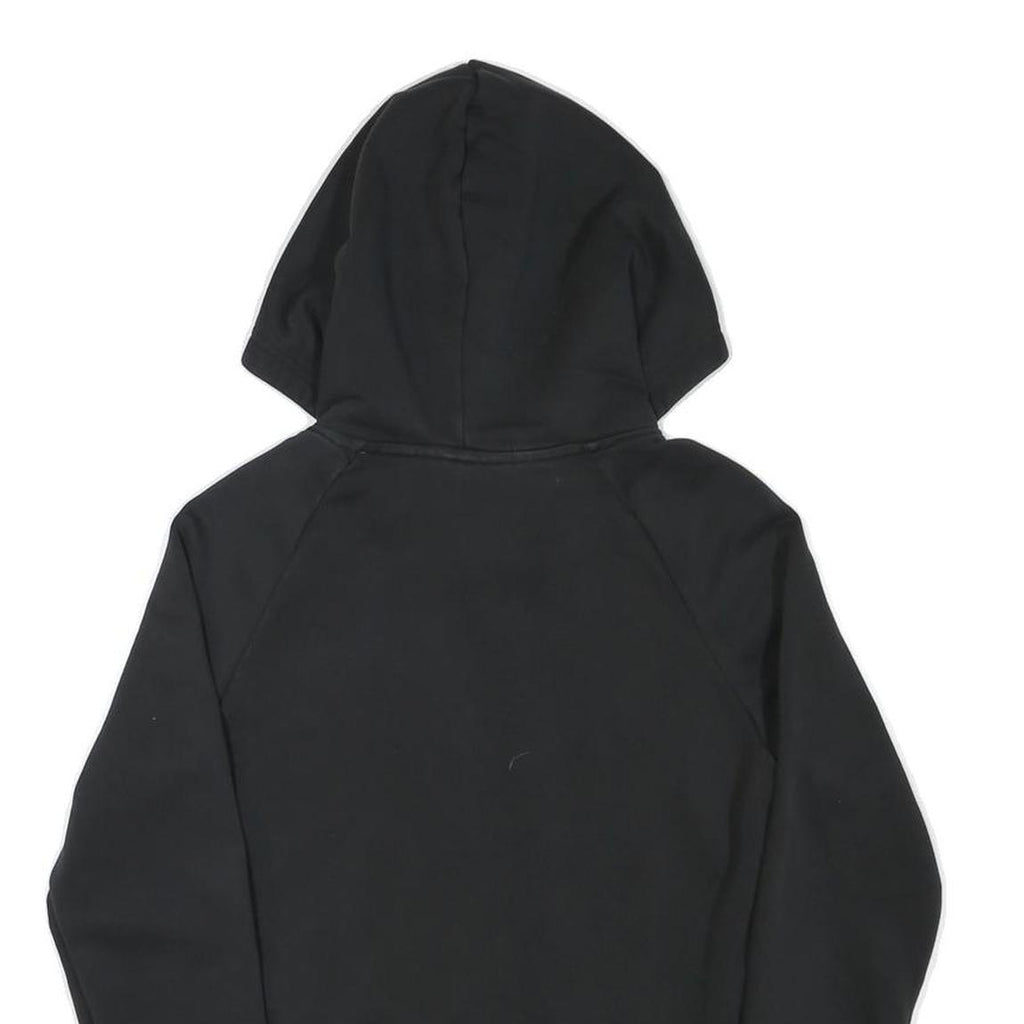 ADIDAS Womens Black Hoodie S Cotton Blend Pullover Casual Sportswear