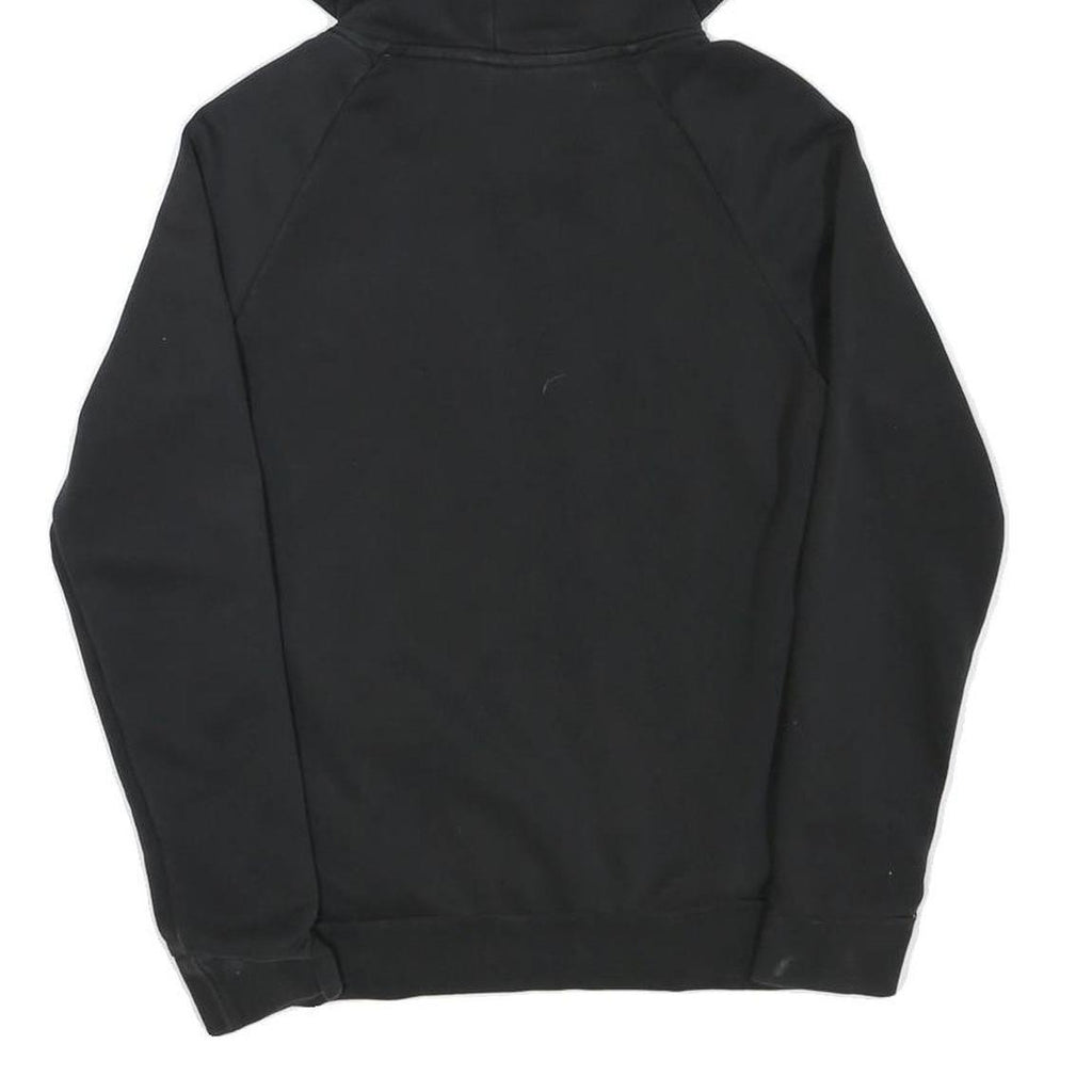 ADIDAS Womens Black Hoodie S Cotton Blend Pullover Casual Sportswear