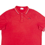 SLAZENGER Mens Polo Shirt Red 2XL