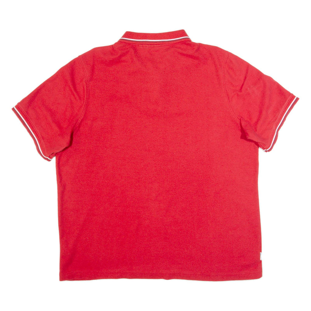 SLAZENGER Mens Polo Shirt Red 2XL