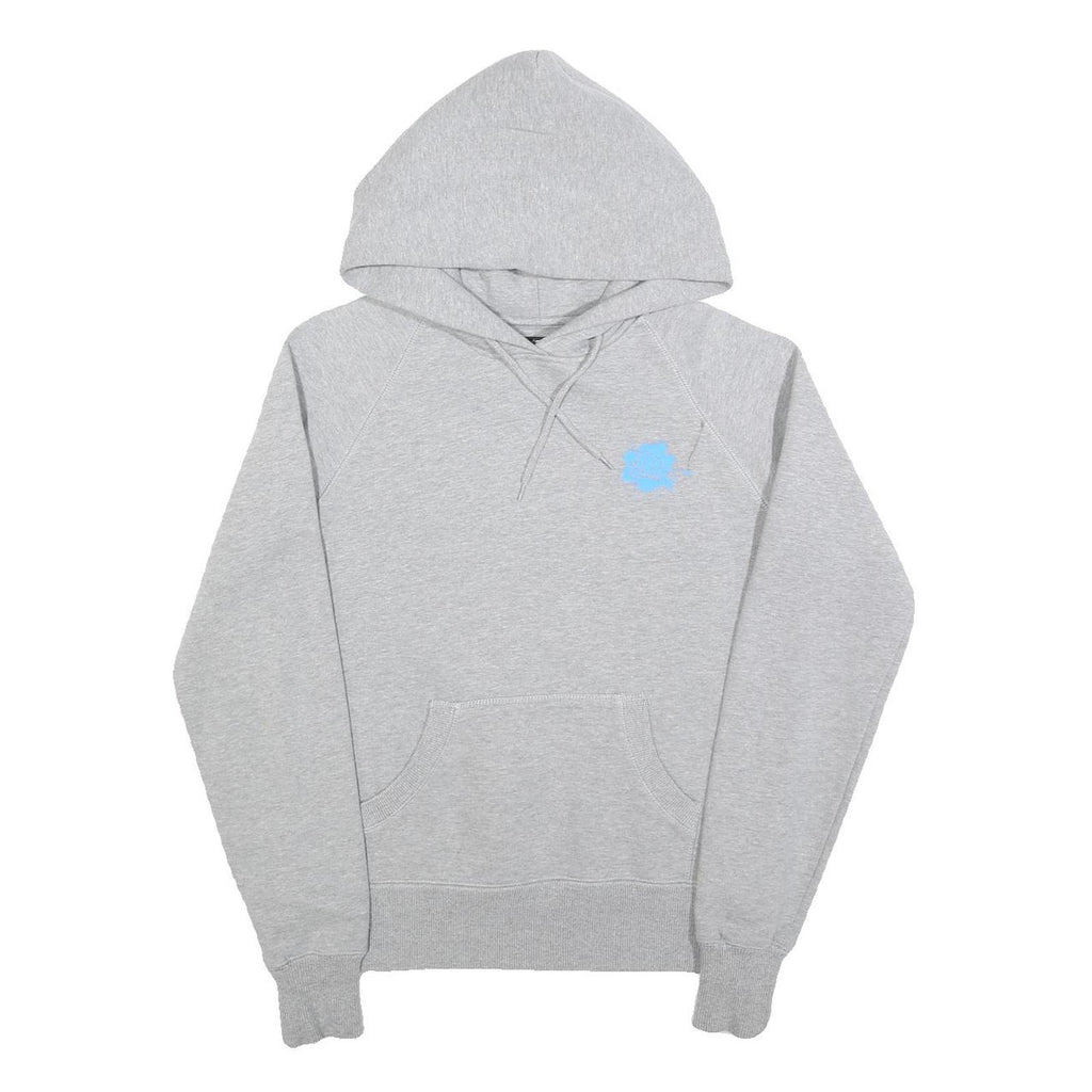 TATPA Womens Grey Hoodie M Cotton Blend Pullover Casual Lightweight Sweatshirt