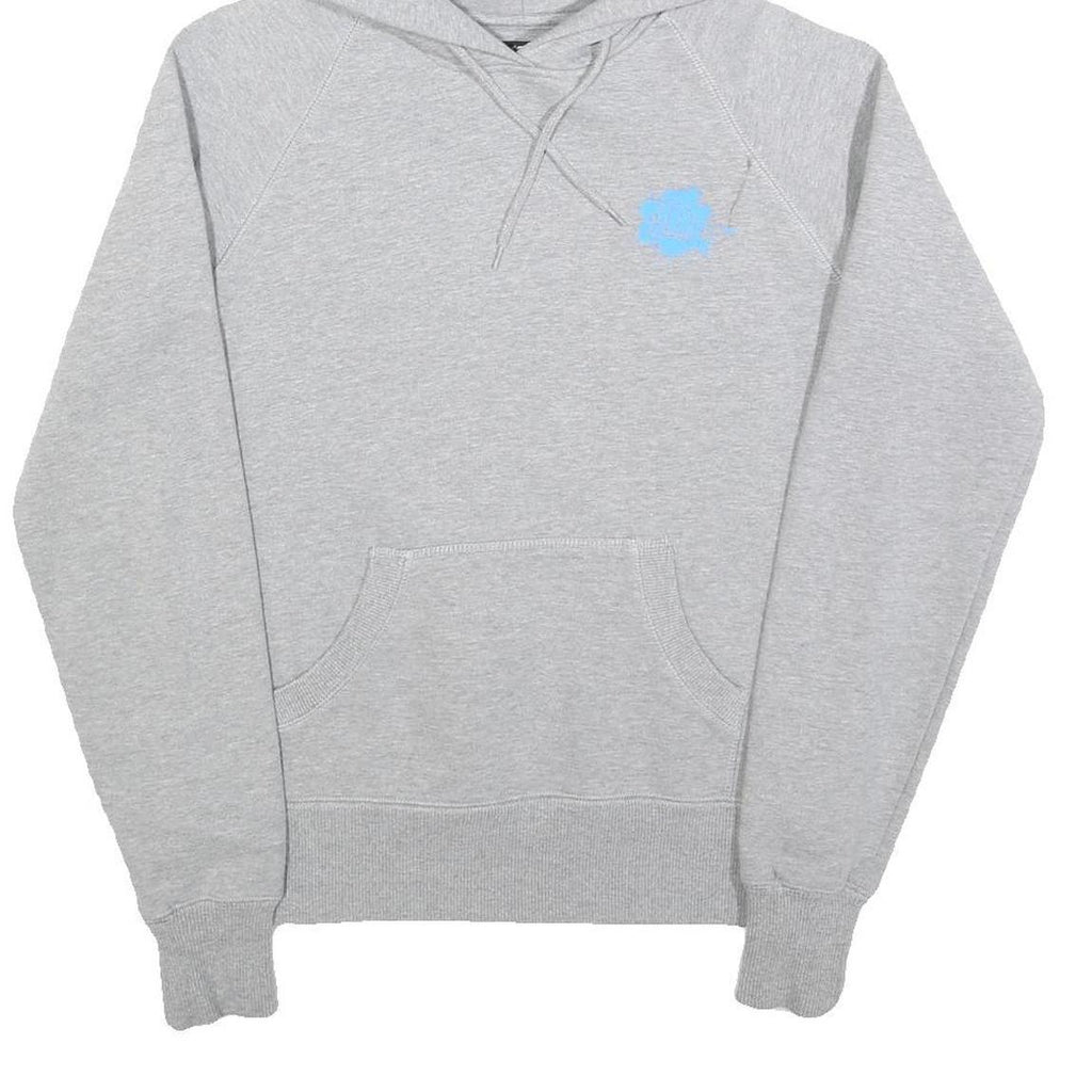 TATPA Womens Grey Hoodie M Cotton Blend Pullover Casual Lightweight Sweatshirt