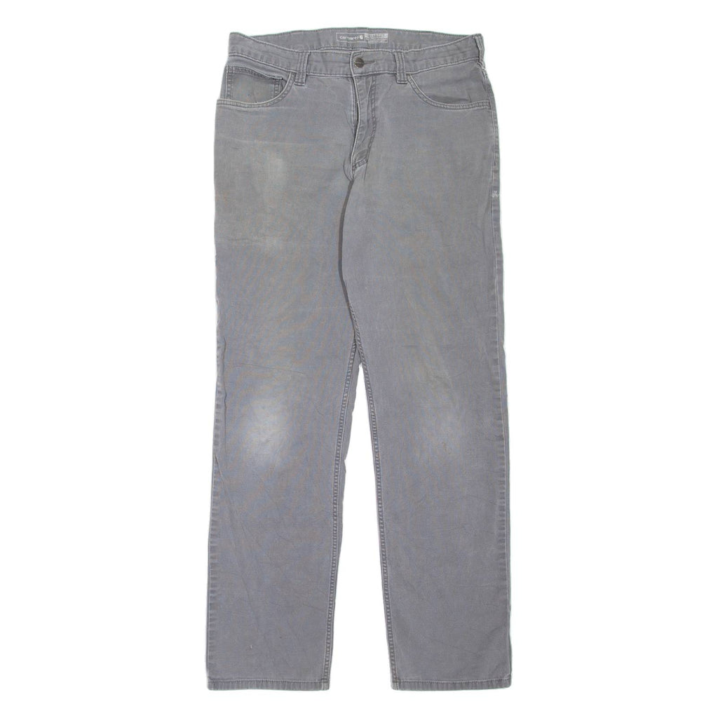 CARHARTT Workwear Mens Jeans Grey Relaxed Tapered W32 L31