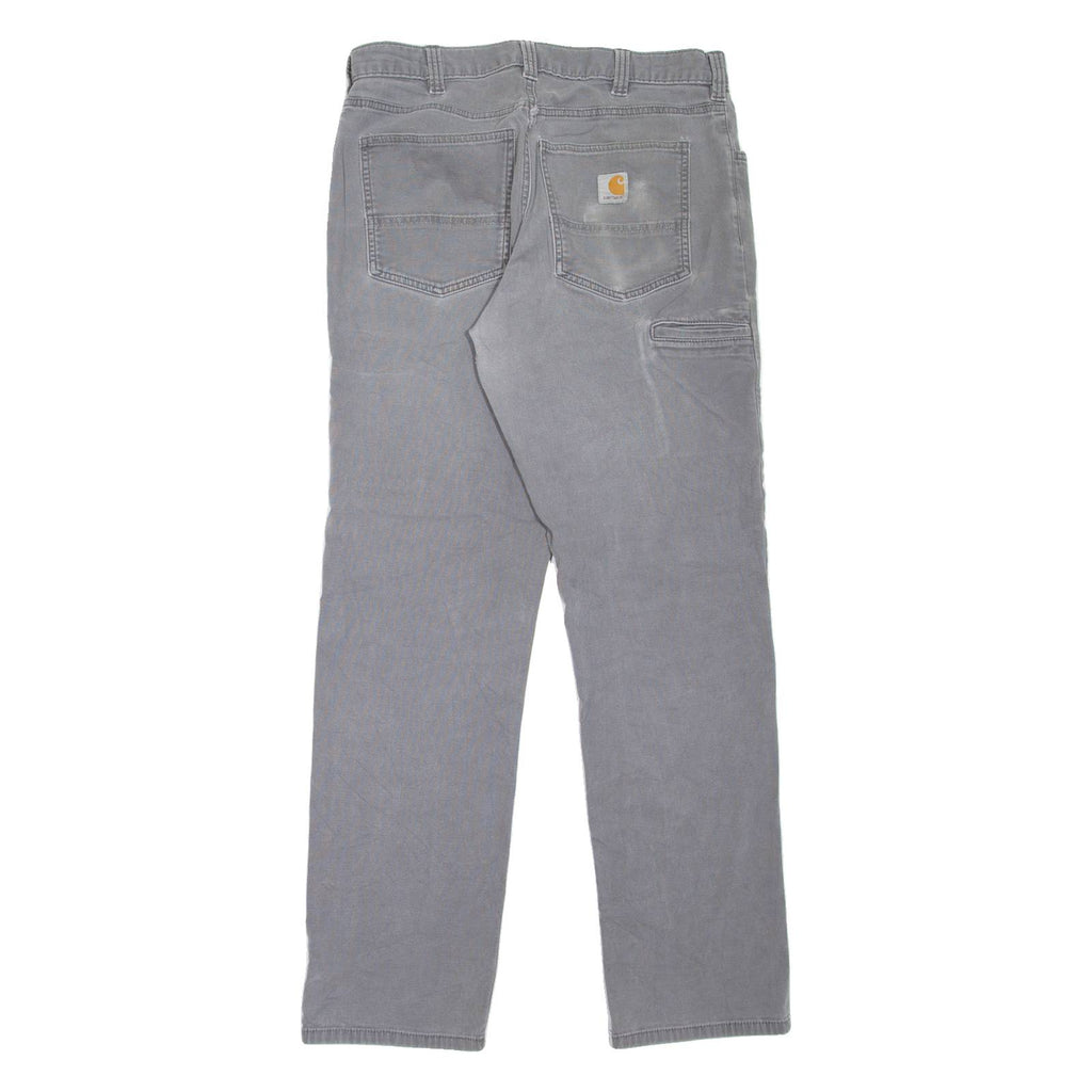 CARHARTT Workwear Mens Jeans Grey Relaxed Tapered W32 L31