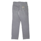 CARHARTT Workwear Mens Jeans Grey Relaxed Tapered W32 L31