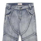 KLS Mens Denim Blue Casual Shorts M W31 Cotton Lightweight Relaxed Fit