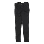 LEVI'S Womens Slim Black Jeans Denim W26 L30 Stylish Cotton Blend Zip Closure