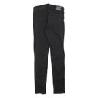 LEVI'S Womens Slim Black Jeans Denim W26 L30 Stylish Cotton Blend Zip Closure