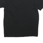 Mens Black Tupac Graphic T-Shirt S Short Sleeve Crew Neck Music Print