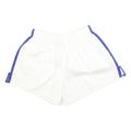 Womens White & Blue Casual Shorts S W24 Lightweight Polyester Blend Comfortable